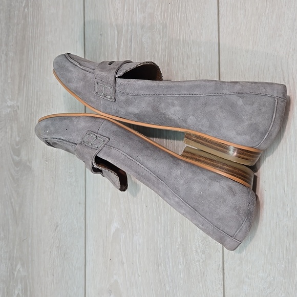 Sam Edelman Women Etiene Gray Suede Slip On Loafers Comfty Sz 7.5M - Picture 7 of 11